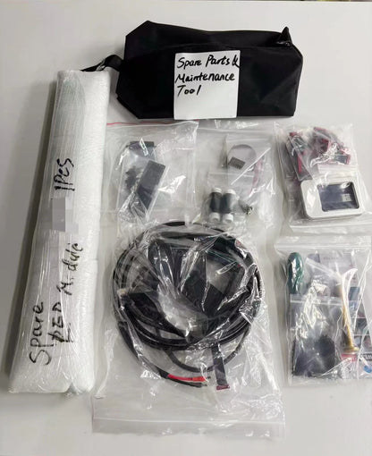 LEP-RS Series Rollable LED Digital Signage Poster | 500×1000mm | P2.6 / P1.95 / P1.53 / P1.25 | Flexible, Lightweight & Portable | Hanging or Magnetic Installation Supported