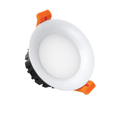 Core-4 Series Anti-Glare Dome LED Downlight – White Housing – TRIAC Dimmable – 5W (2.5″) – 50-Pack/100-Pack – 3000K–6000K – 100–130V / 200–240V