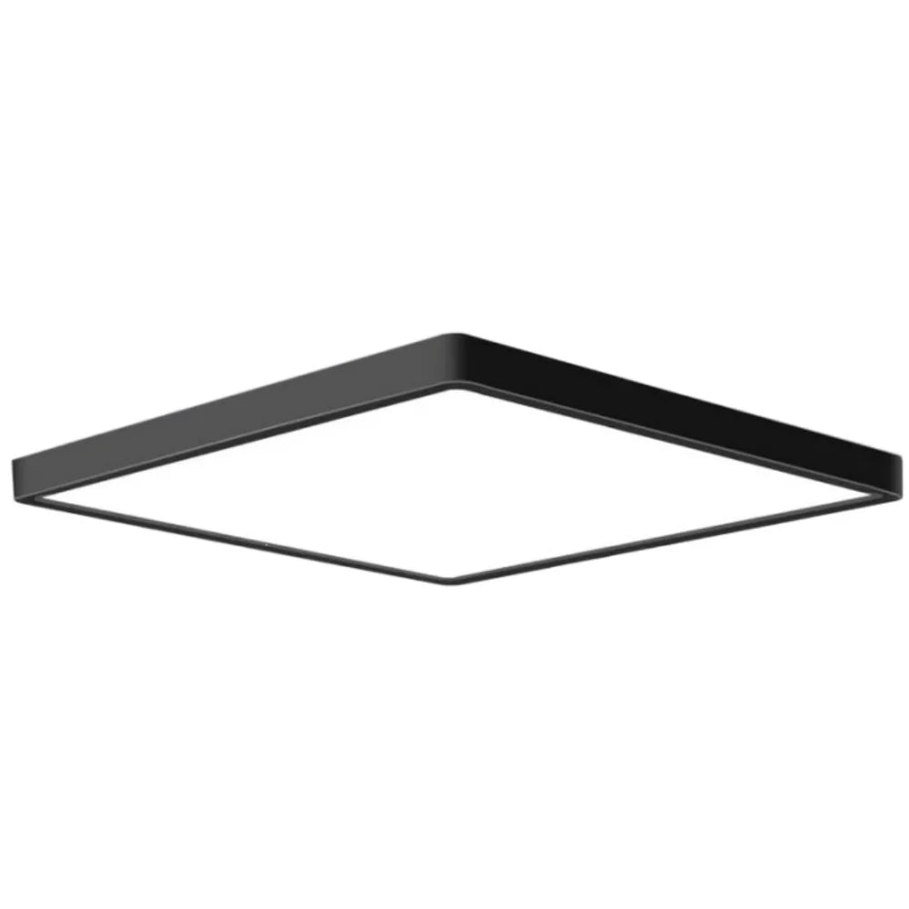 AC 110–130V Black Square Flush Mount LED Ceiling Light – 9 / 12 / 15.7 Inch – 3000K / 4500K / 5000K / 6500K – for Residential & Commercial Lighting – Local Stock (US)