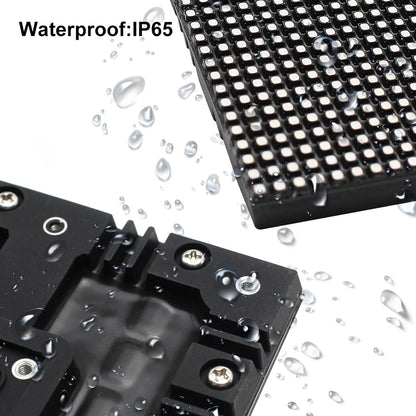 OF-2N Series Outdoor Flexible LED Module – P3.2 | 256×128mm Panel | Dual-Side IP65 Waterproof | Front & Rear Maintenance | 4500nits | Nationstar LEDs
