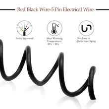 18/20/22 Gauge Electrical Wire 3/4/5/8 Conductor,18/ 20/22 AWG 32.8FT/50FT/100FT PVC Stranded,20/8 & 22/8 & 18/5 & 20/4 & 18/3 & 20/3 & 22/3Low Voltage LED Cable, Flexible Extension Power Cord, Tinned Copper Cable Hookup Wire