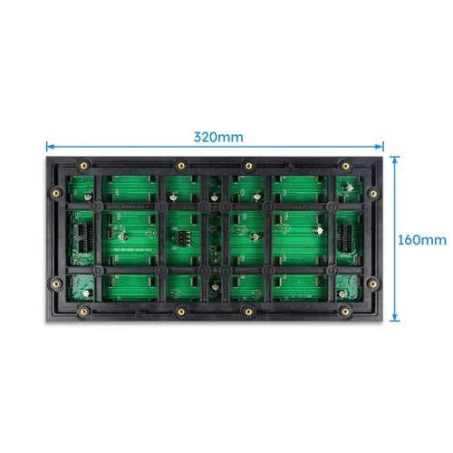 OD-320S Series Outdoor LED Screen Module – 256×256mm | P6.67 / P8 / P10 | SMD | Rear Service | LED Billboard Displays & Highway Digital Billboards