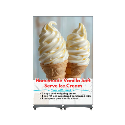 LEP-GOB Series LED Screen Kit for Church & Stage | 1280×1920mm | Indoor Plug-in | P2.5 / P1.86 / P1.53 / P1.25 | GOB Reinforced Surface + Magnetic Splicing Design