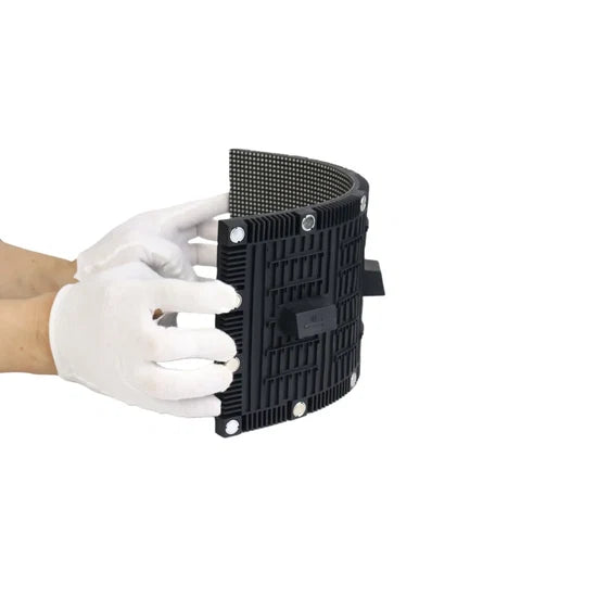 OF-320S Series Outdoor Flexible LED Screen Module | 320×160mm | Integrated Design | Magnetic Mounting | P2.5 / P3.076 / P4 / P5 | Outdoor Advertising Displays, LED Billboards & Building Facade LED Screens
