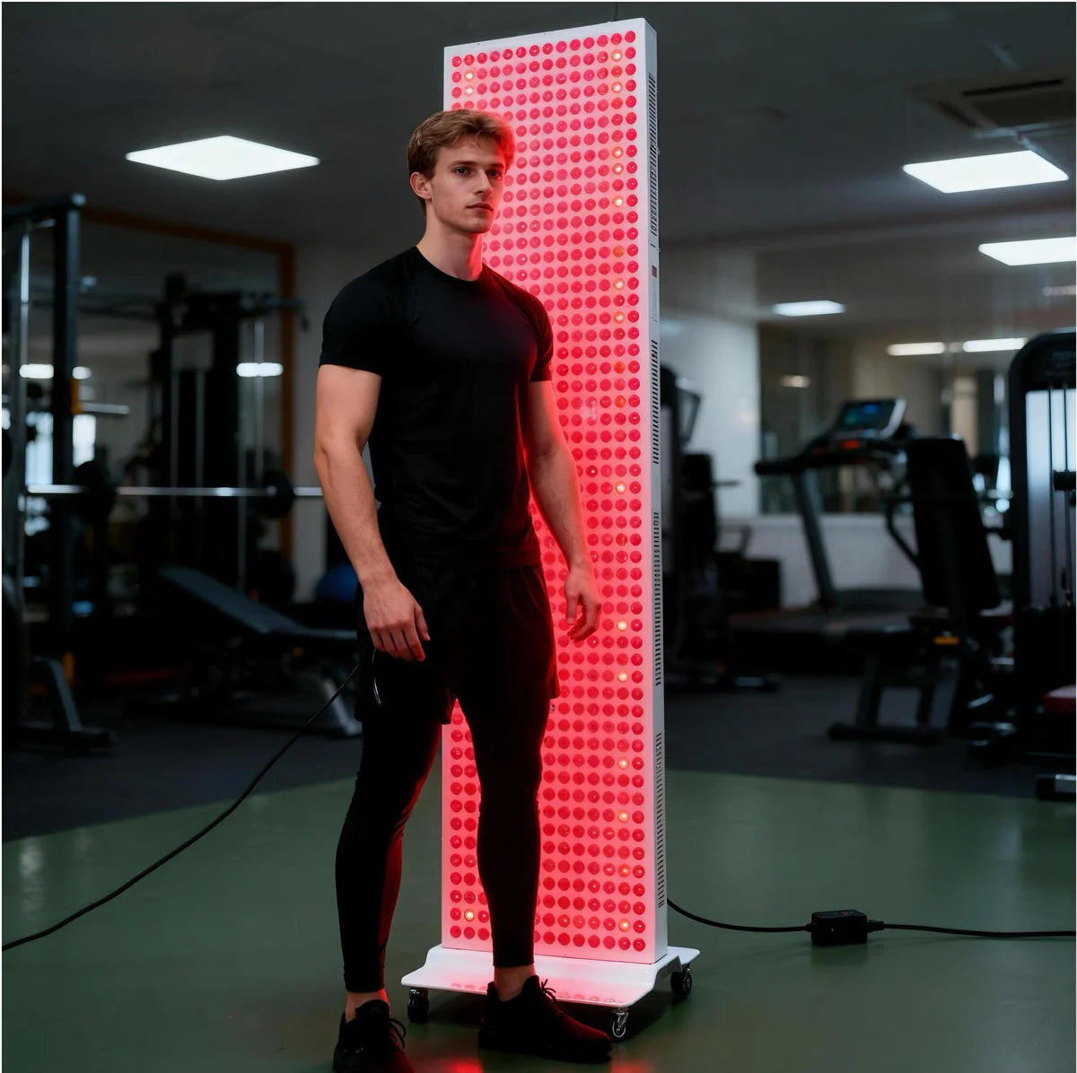 ALL-PRO Series Heavy Duty Panel Infrared Therapy Lamp – 1000W / 1250W | Dual Chip Red Light & Infrared | Touch Control with Timer & Pulse Dimming | 30° Lens | AC85–265V | Included Protective Goggles | for Skin | US / EU / UK / AU Plug