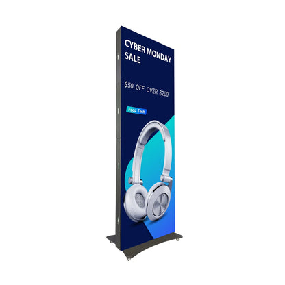 LEP-OD Series Outdoor LED Digital Signage Poster | P2.5 / P3.076 / P4 | Weatherproof Freestanding Kiosk Display
