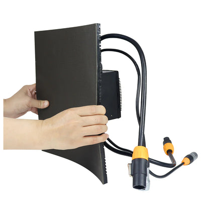 OF-1FT Series Outdoor Flexible LED Module – P2.54 / P3.81 / P5.08 / P6.927 / P10.16 | 1ft × 1ft Panel | Dual-Side IP65 Waterproof | Front & Rear Maintenance | 5000nits | Nationstar LEDs