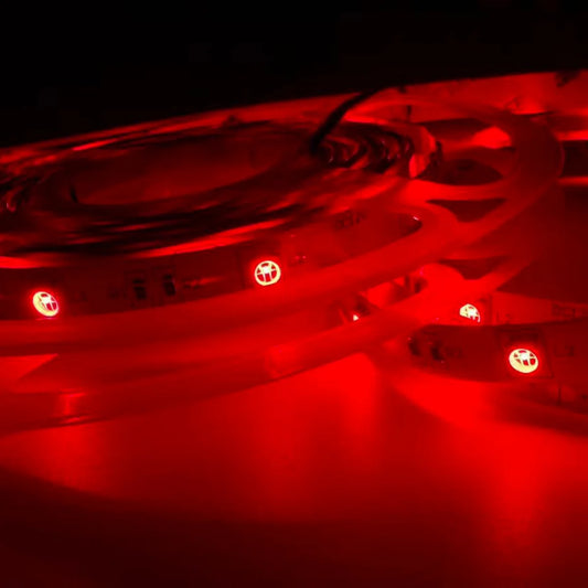 660–670nm-DC12V  Red & Infrared Rigid LED Strip-SMD2835/SMD5050, 30/60/120/240 LEDs/m, 5/50/500 Meters, IP00/IP65-Red Light Beauty, Body Care, Wellness Light, Skin Care