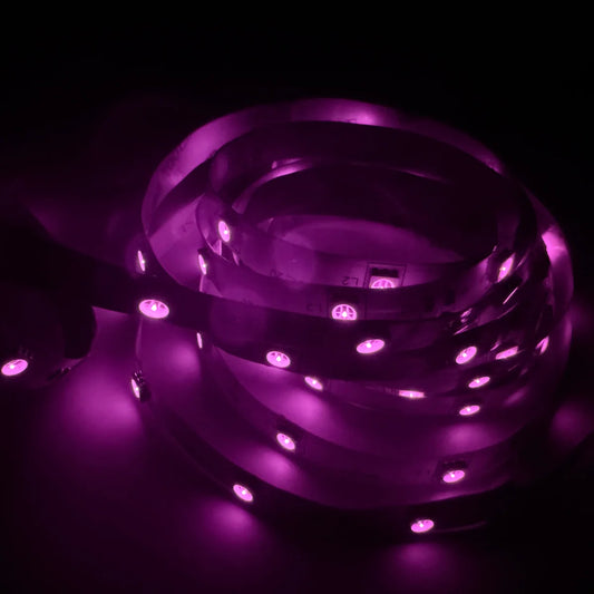 850nm SMD5050 DC12V Infrared LED Strip Light – High Brightness IR for Security, 30/60/120 LEDs/m, 5M /10M, IP00/IP65