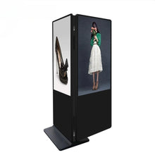 43‘’ Dual-Sided Indoor Floor-Standing LCD Advertising Display with Wheel Stand | Android RK3568 2GB+32GB | No Touch | CMS Preinstalled