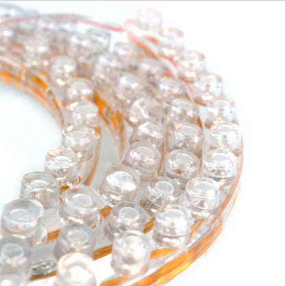 Waterproof Flexible Grill LED Strip Light | 12V DC | 24cm / 48cm / 72cm / 96cm / 120cm | 6000K / 3000K / Red / Green / Blue | Motorcycle & Car Decorative Lighting