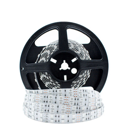 395–405nm SMD5050 UV LED Strip Light – 16.4FT / 5M / 10M | 30 / 60 / 120 LEDs/m | DC12V | Non-Waterproof / IP67 Waterproof | Power Supply Not Included | UV LED for Curing, Fluorescent Effects & Glow Lighting