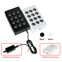 MINI60 Rechargeable Red & Near Infrared Therapy Light – Dual Chip | 12 LEDs | Portable Handheld Design | 5V 2A USB Powered | Black / White | Red Light Therapy for Skin Rejuvenation & Muscle Therapy