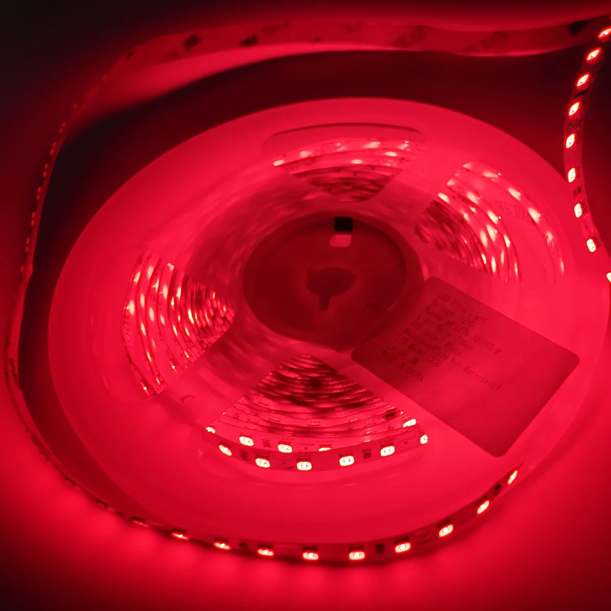 730–735nm SMD2835 DC12V Infrared LED Strip Light – Far Red for Flowering & Photoperiod Control, 60/120/240 LEDs/m, 5M /10M, IP00/IP65