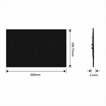 IF-300C Series Flexible LED Screen Modules | 300×168.75mm | COB | P1.875 / P1.5625 / P1.25 / P0.9735 | Soft Back Shell with Magnet | Fine Pitch Creative LED Displays