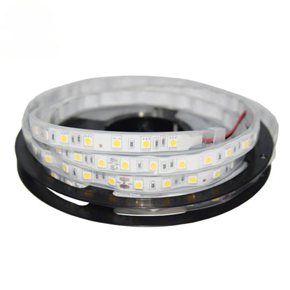 SMD5050 LED Strip Light | Standard (10–12lm/LED) & High Brightness (20–22lm/LED) Options | 12V DC | 12W/m | 60 LEDs/m | 5m Roll | White Colors (3000K/4000K/6000K) | IP00/IP67