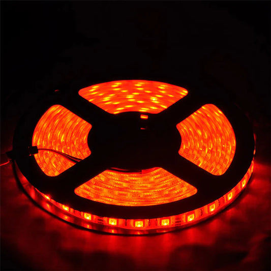 635nm 50cm 10/100 /1000 Pack,  IP65 Waterproof DC12V Red & Infrared Rigid LED Strip , SMD2835/36 LEDs, SMD5050/30 LEDs,  Visible Red for Indicator Lighting & Decorative Use