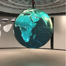 MI-100 Dia. 100cm (3.3ft) Indoor LED Ball Display | P1.25 / P1.53 / P1.86 / P2 / P2.5 | 360° Ball Screen for Museums, Exhibits & Commercial Spaces
