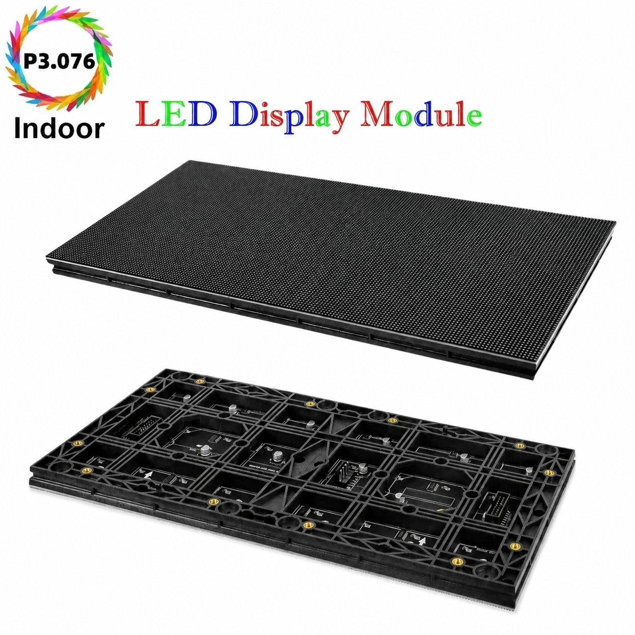 ID-320S Series – 320×160mm SMD LED Screen Modules | P1.25 / P1.53 / P1.86 / P2 / P2.5 / P3.076 / P4 | Front Service | Commercial Displays & Conference Rooms