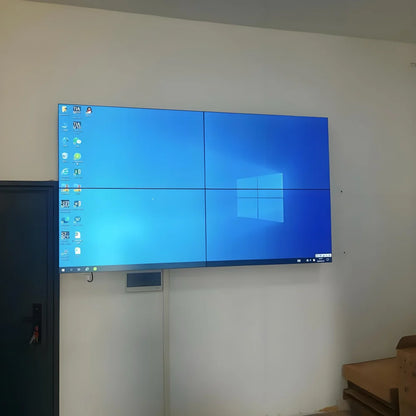 49” BOE LCD Video Wall – 2x2 Kit (4 Panels) | 1920x1080 FHD | 500 nits | Ultra Narrow Bezel 3.5mm | HDMI Splicer + Wall Mount Included