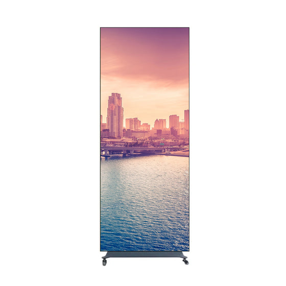 LEP-S Series Modular-Splicing LED Digital Signage Poster | 960×1920mm Indoor Plug-in | P2.5 / P1.86 / P1.53 / P1.25 | Acrylic Front Panel