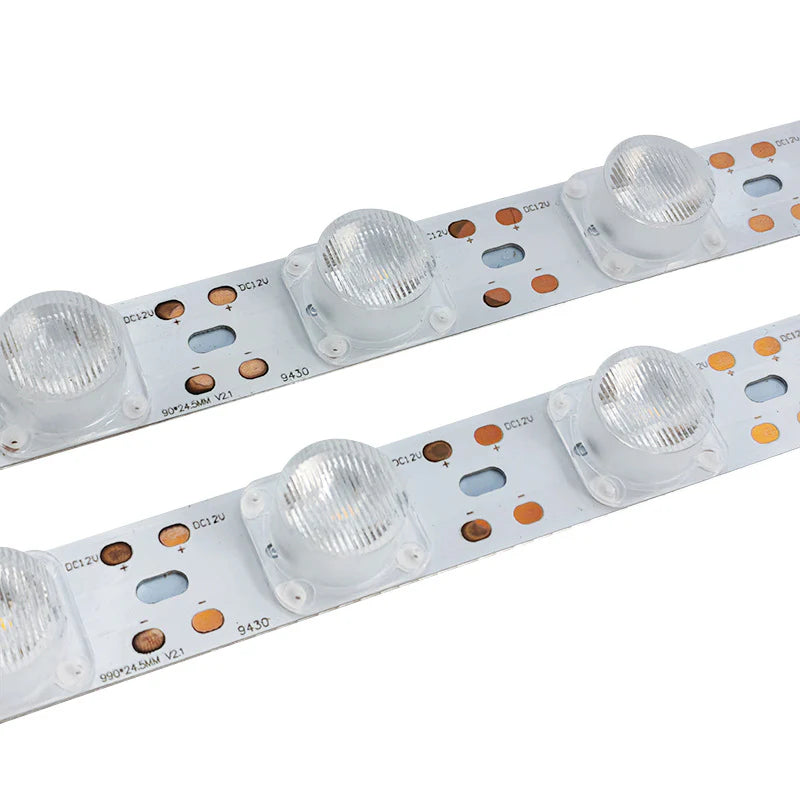 0.5M DC12V High Brightness Rigid LED Strip Light, SMD3030 18LEDs/M 22W 25mm PCB, Warm White / Natural White / Daylight White / Cool White IP00 / IP65, for Side-Emitting Light Box, 50PCS / 500PCS