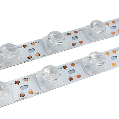 0.5M DC12V High Brightness Rigid LED Strip Light, SMD3030 18LEDs/M 22W 25mm PCB, Warm White / Natural White / Daylight White / Cool White IP00 / IP65, for Side-Emitting Light Box, 50PCS / 500PCS
