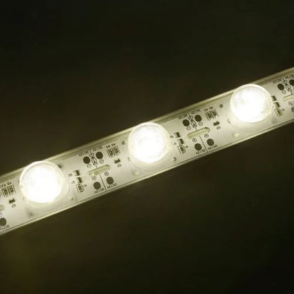 1M DC12V High Brightness Rigid LED Strip Light, SMD3030 18LEDs/M 22W 25mm PCB, Warm White / Natural White / Daylight White / Cool White IP00 / IP65, for Side-Emitting Light Box, 50PCS / 500PCS