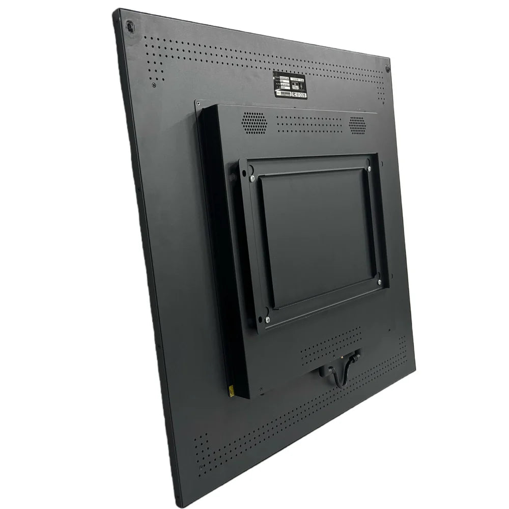 26.5 Inch (476×476mm Viewable) Square LCD Digital Screen Display, Cloud / APP / USB Disk Playback