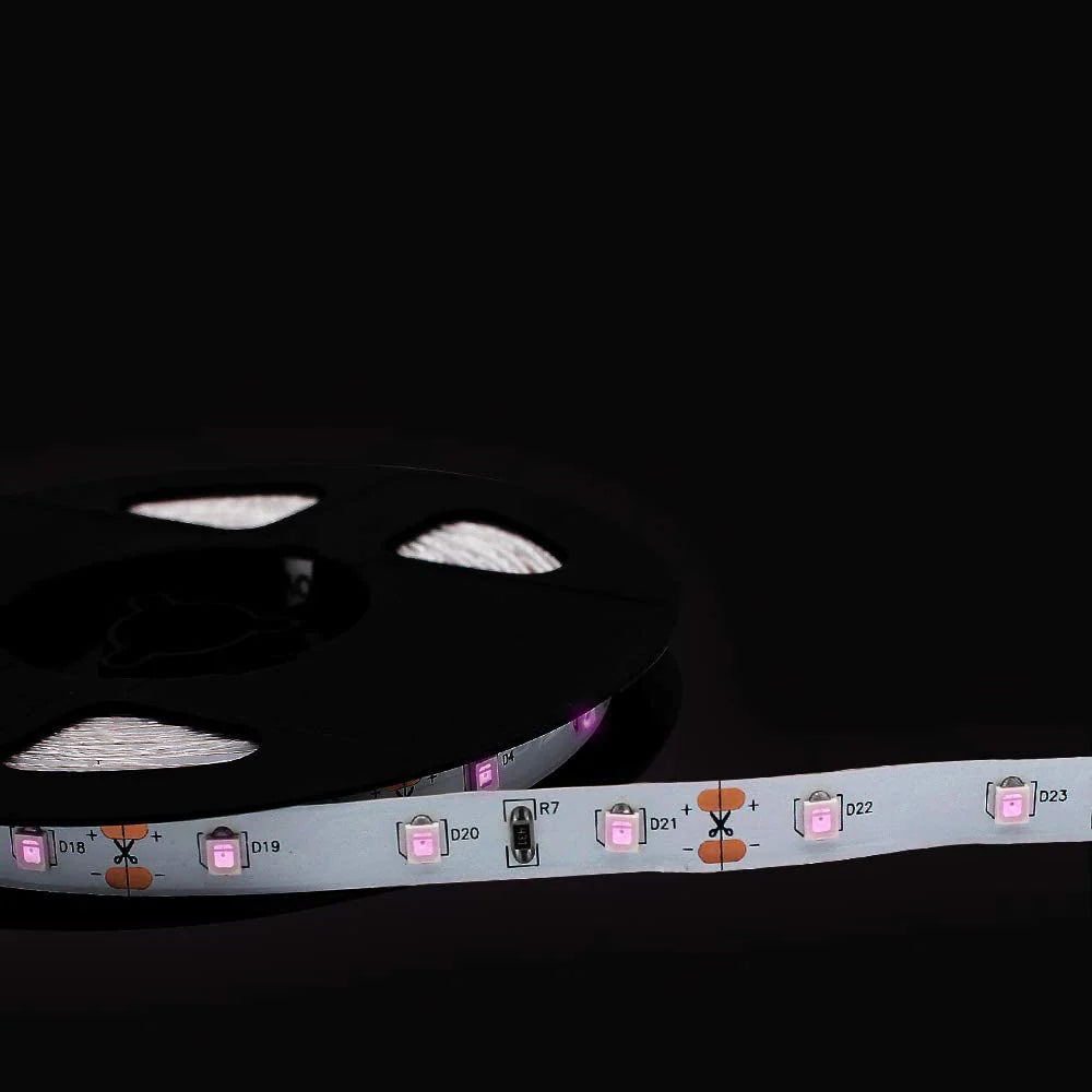 850nm-DC12V Red & Infrared Rigid LED Strip-SMD2835/SMD5050, 30/60/120/240 LEDs/m, 5/50/500 Meters, IP00/IP65, IR Night Vision, CCTV Camera, Security Camera, Machine Vision