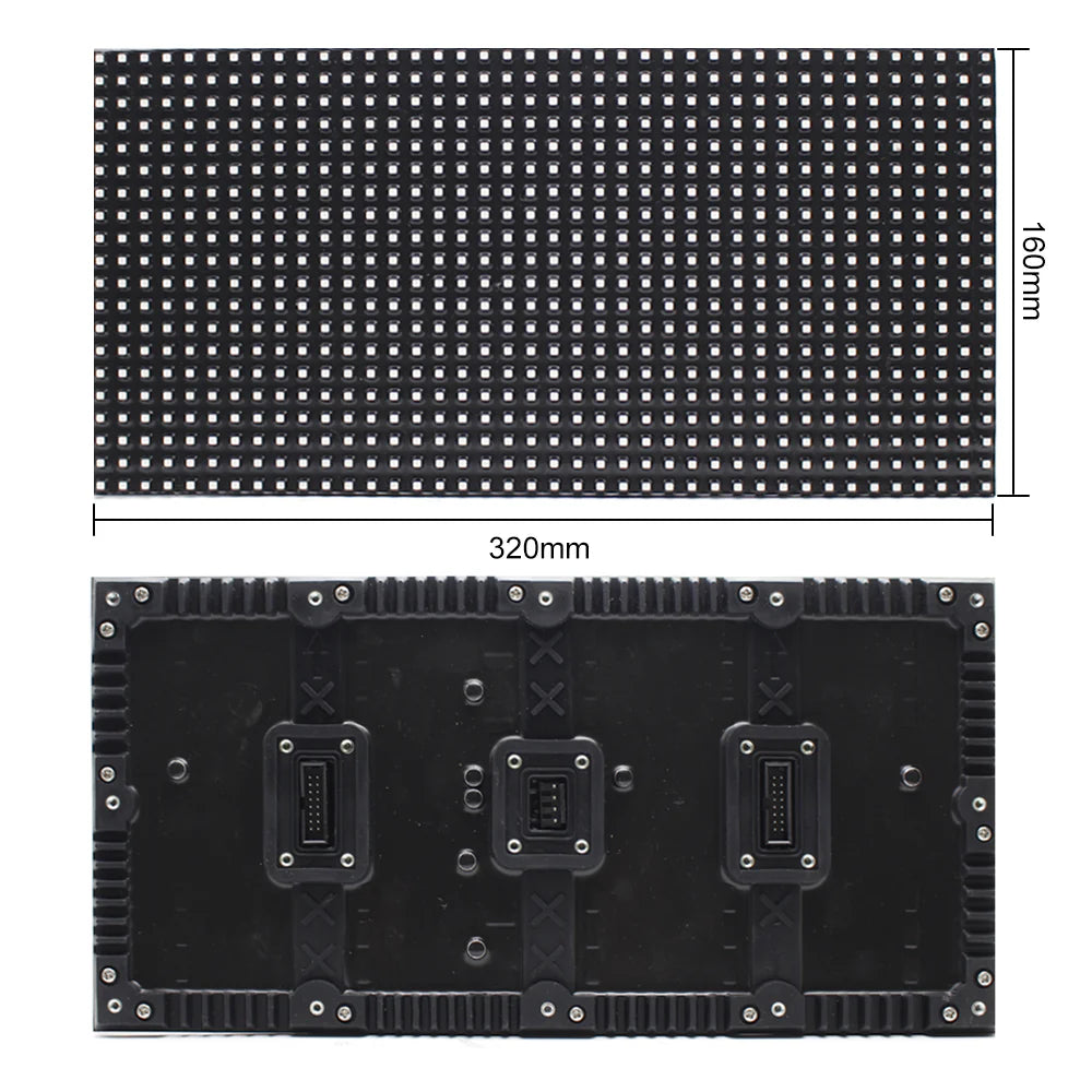 OF-3N Series Outdoor Flexible LED Module – P8 / P5 / P4 / P2.5 | 320×160mm Panel | IP65 Front & Rear Maintenance | Dual-Side Waterproof Options | 4500–5000nits | Nationstar LEDs