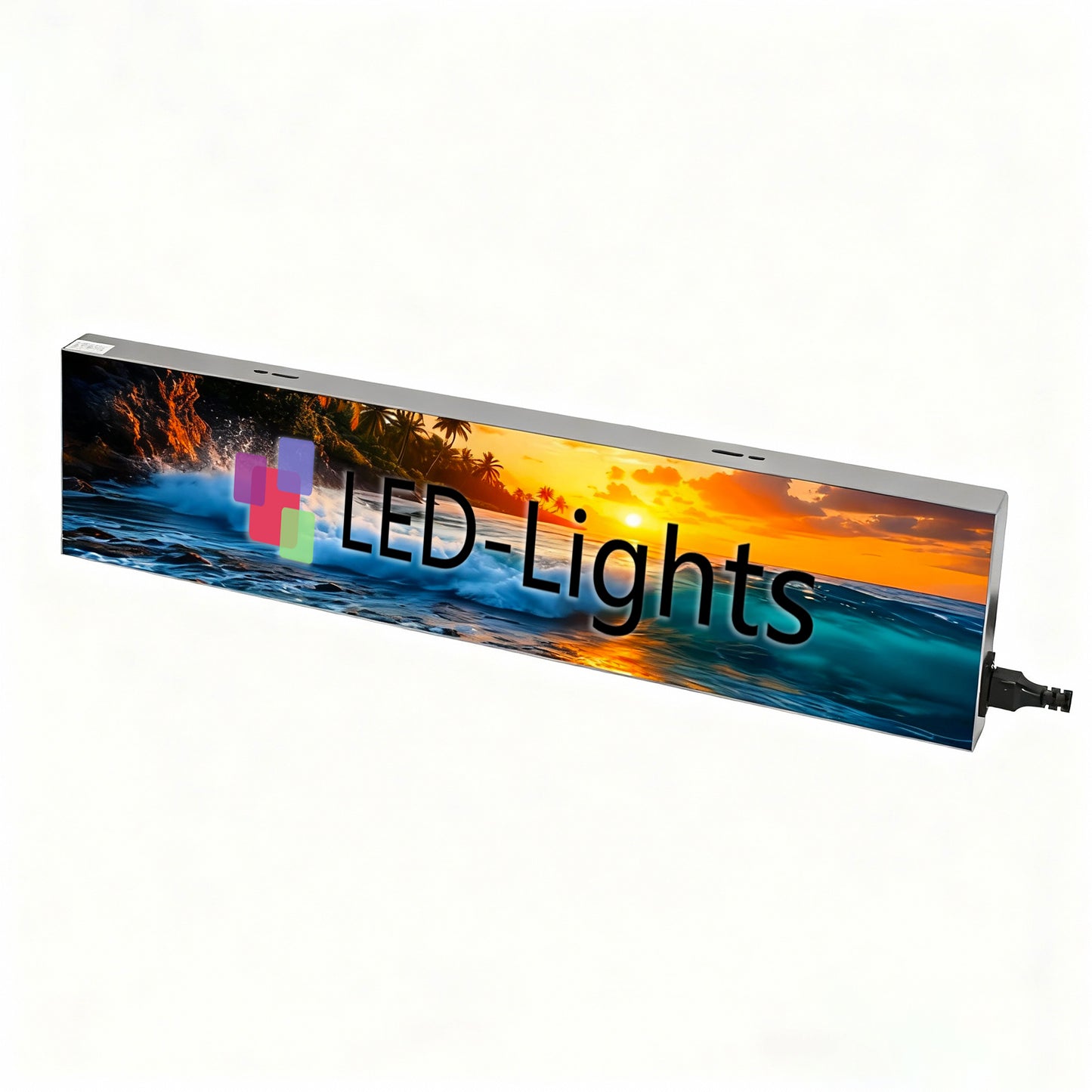 LFL-S Series Frameless LED Shop Display – P1.86 · 160×640mm | Compact Ultra-Thin GOB Screen for Window & Wall Mounting