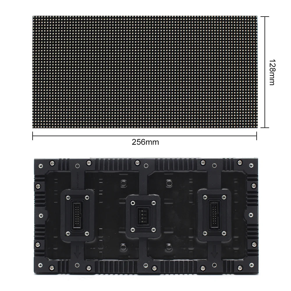 OF-2N Series Outdoor Flexible LED Module – P3.2 | 256×128mm Panel | Dual-Side IP65 Waterproof | Front & Rear Maintenance | 4500nits | Nationstar LEDs
