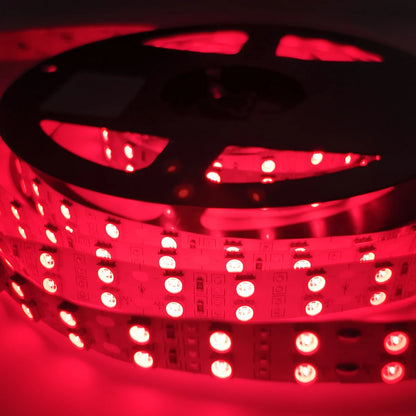 730–735nm SMD5050 DC12V Infrared LED Strip Light – High Power Far Red for Plants, 30/60/120 LEDs/m, 5M /10M, IP00/IP65