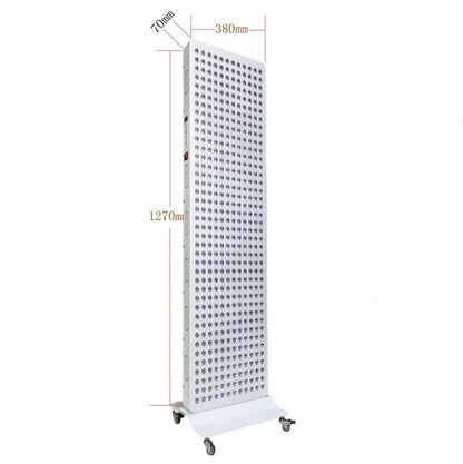 ALL-PRO Series Large Panel Infrared Therapy Lamp – 600W / 800W | Dual Chip Red Light & Infrared | Touch Control with Timer & Pulse Dimming | 30° Lens | AC85–265V | Included Hanging Rope, Protective Goggles | for Skin | US / EU / UK / AU Plug