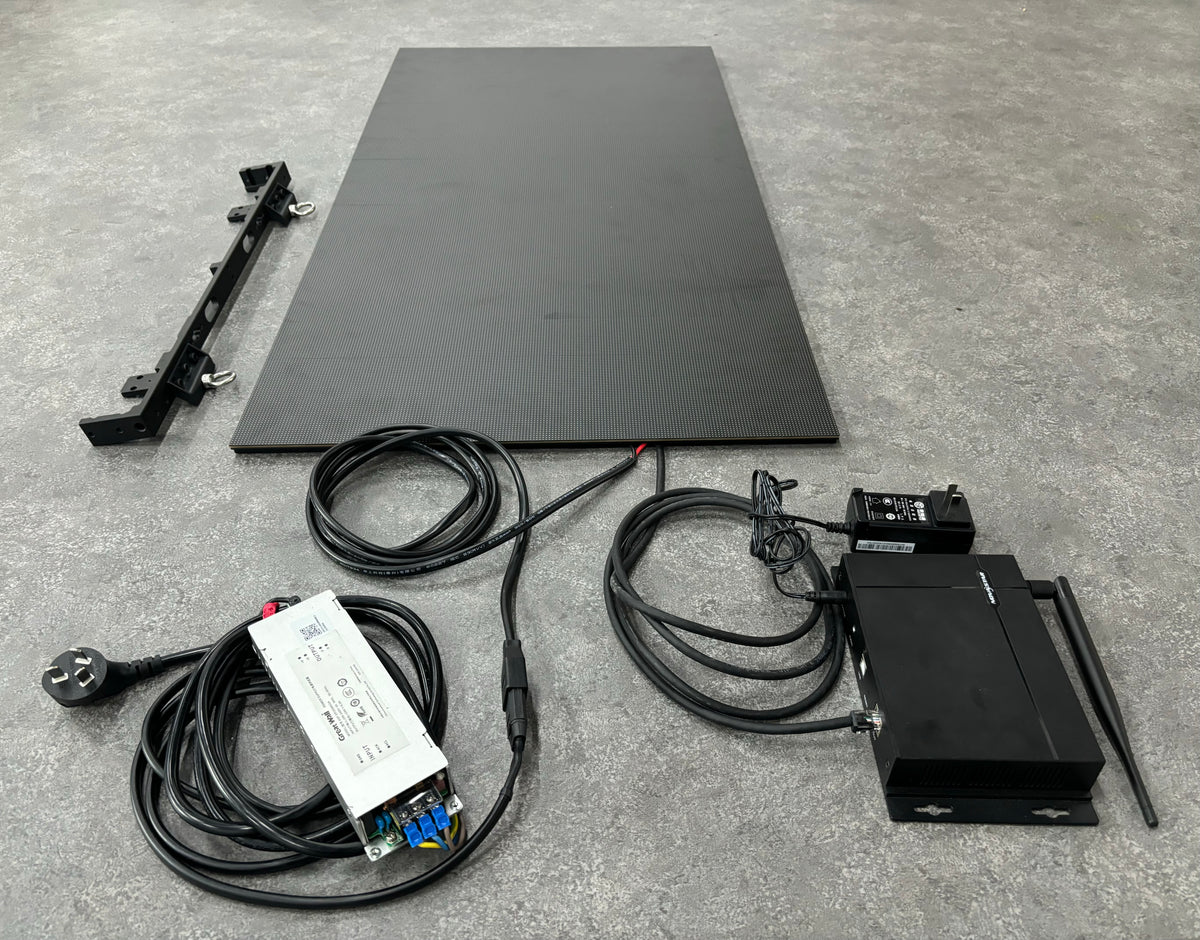 LEP-RS Series Rollable LED Digital Signage Poster | 500×1000mm | P2.6 / P1.95 / P1.53 / P1.25 | Flexible, Lightweight & Portable | Hanging or Magnetic Installation Supported