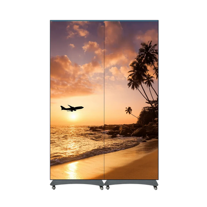 LEP-GOB Series LED Digital Signage Poster | 640×1920mm Indoor Plug-in | P2.5 / P1.86 / P1.53 / P1.25 | GOB-Protected Surface + Flip-Open Magnetic Frame
