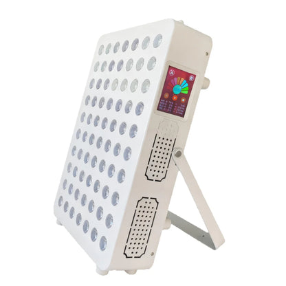 350W Touch Screen Desktop Infrared Therapy Lamp – Red 660nm & Green 530nm & IR (NIR) | 3-Channel Independent Control | Dimmable & Timer | AC100–240V | Desktop Stand / Hanging Mount | for Skin & Muscle | Protective Goggles Included | US / EU / UK / AU Plug
