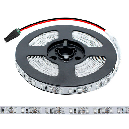 395–405nm SMD2835 UV LED Strip Light – 16.4FT / 5M / 10M | 60 / 120 / 240 LEDs/m | Non-Waterproof / IP67 Waterproof | Power Supply Not Included | UV LED for Curing, Fluorescent Effects & Glow Lighting