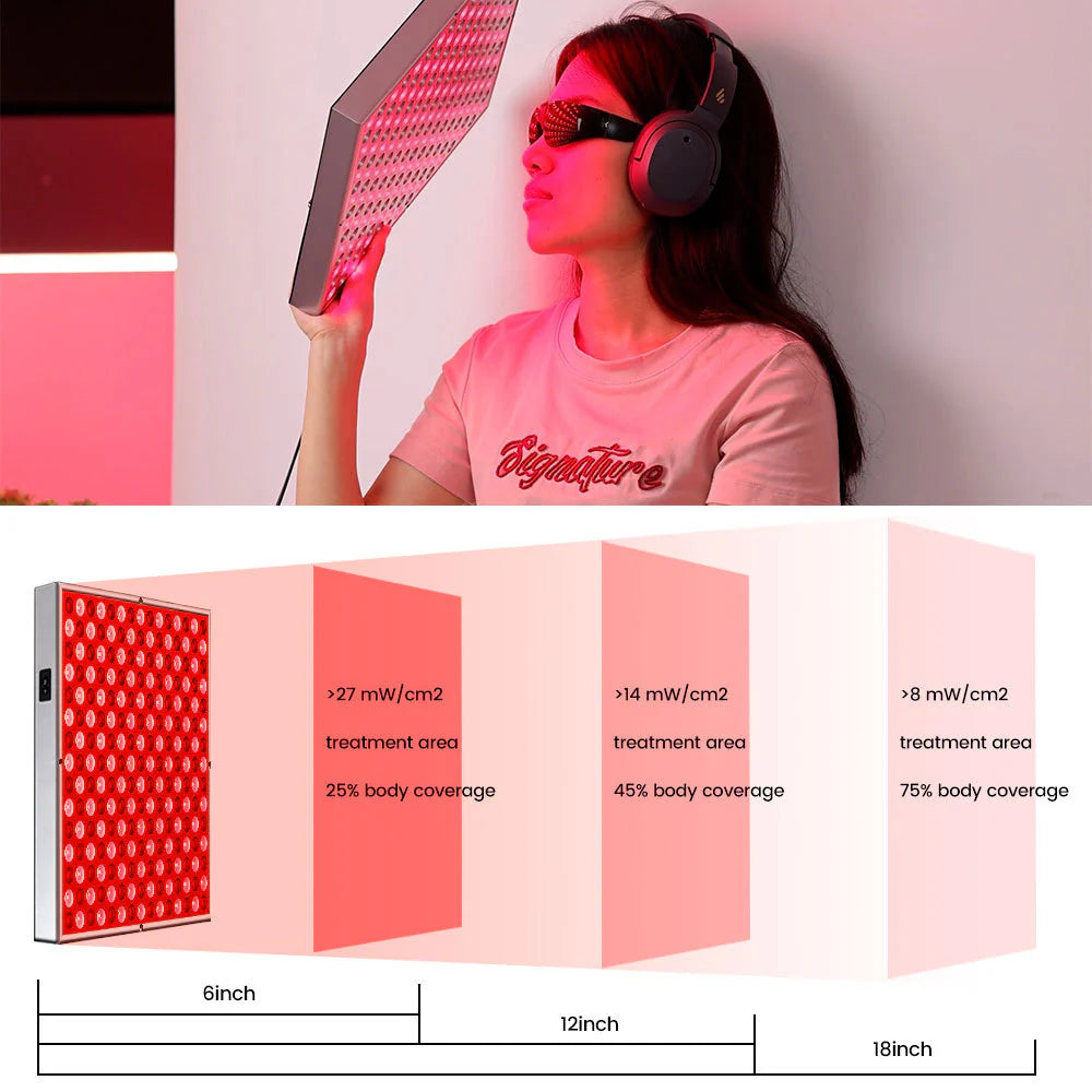 20W Floor Standing Infrared Therapy Lamp – Red Light 655–665nm & IR 850–860nm | Dimmable & Timer | AC100–240V | Aluminum Alloy + PC Cover | Includes Floor Stand | for Skin Rejuvenation, Muscle & Joint Pain Relief | US / EU Plug