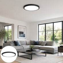 AC 220–240V Black Round Flush Mount LED Ceiling Lights – 7 / 9 / 12 / 15.7 Inch – 3000K / 4500K / 5000K / 6500K – for Residential & Commercial Lighting – Local Stock (UK)