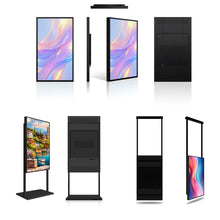 43" Single-Sided 2500nits High Bright Window LCD Digital Signage, Android RK3568 2G+32G, Non-Touch, Cloud/APP/USB, Wall-Mount/Floor Stand/Suspended Installation