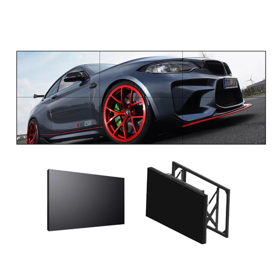 46” BOE LCD Video Wall – 3x2 Kit (6 Panels) | 1920x1080 FHD | 500 nits | Ultra Narrow Bezel 0.88mm / 1.7mm / 3.5mm | HDMI Splicer + Wall Mount Included