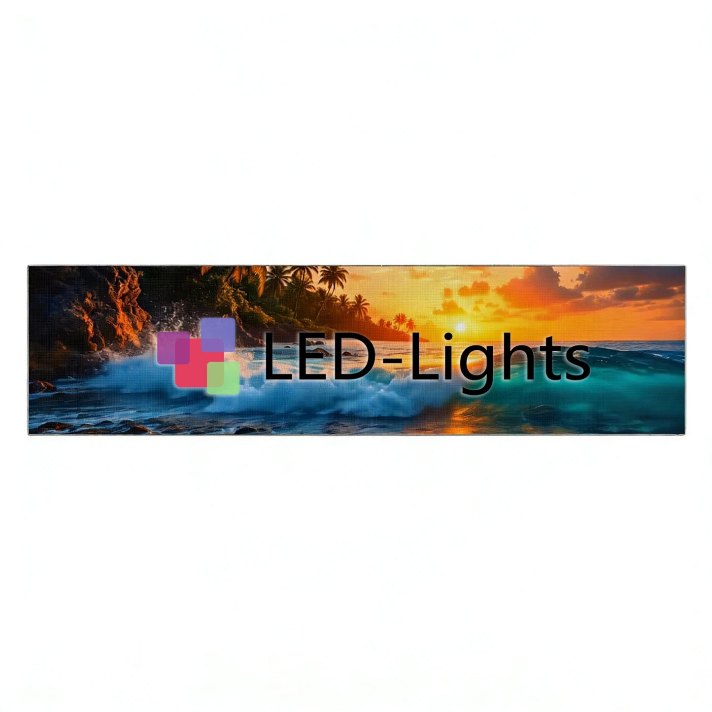 LFL-S Series Frameless LED Shop Display – P1.86 · 160×640mm | Compact Ultra-Thin GOB Screen for Window & Wall Mounting