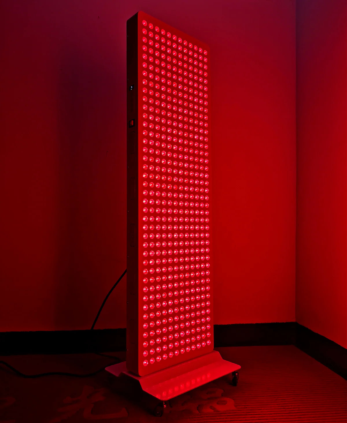 ALL-PRO Series Large Panel Infrared Therapy Lamp – 600W / 800W | Dual Chip Red Light & Infrared | Touch Control with Timer & Pulse Dimming | 30° Lens | AC85–265V | Included Hanging Rope, Protective Goggles | for Skin | US / EU / UK / AU Plug