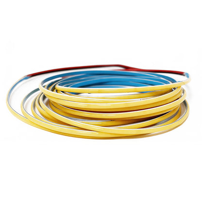 COB Flexible LED Strip Light - 12V / 24V | 8mm PCB | 320 / 480 LEDs/M | CRI 90+ | Dot-Free Continuous Lighting | 3000K / 4000K / 6500K / Red / Blue / Green / Pink / Yellow | Non-Waterproof | for Cabinets,Kitchen Office Lighting | 50/500M