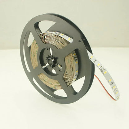Samsung / LG SMD5630 LED Strip Light, 12W per Meter, 60 LEDs/m, 12V DC, White PCB 10mm, 5m Roll (3000K / 4000K / 6000K, IP00 / IP67)