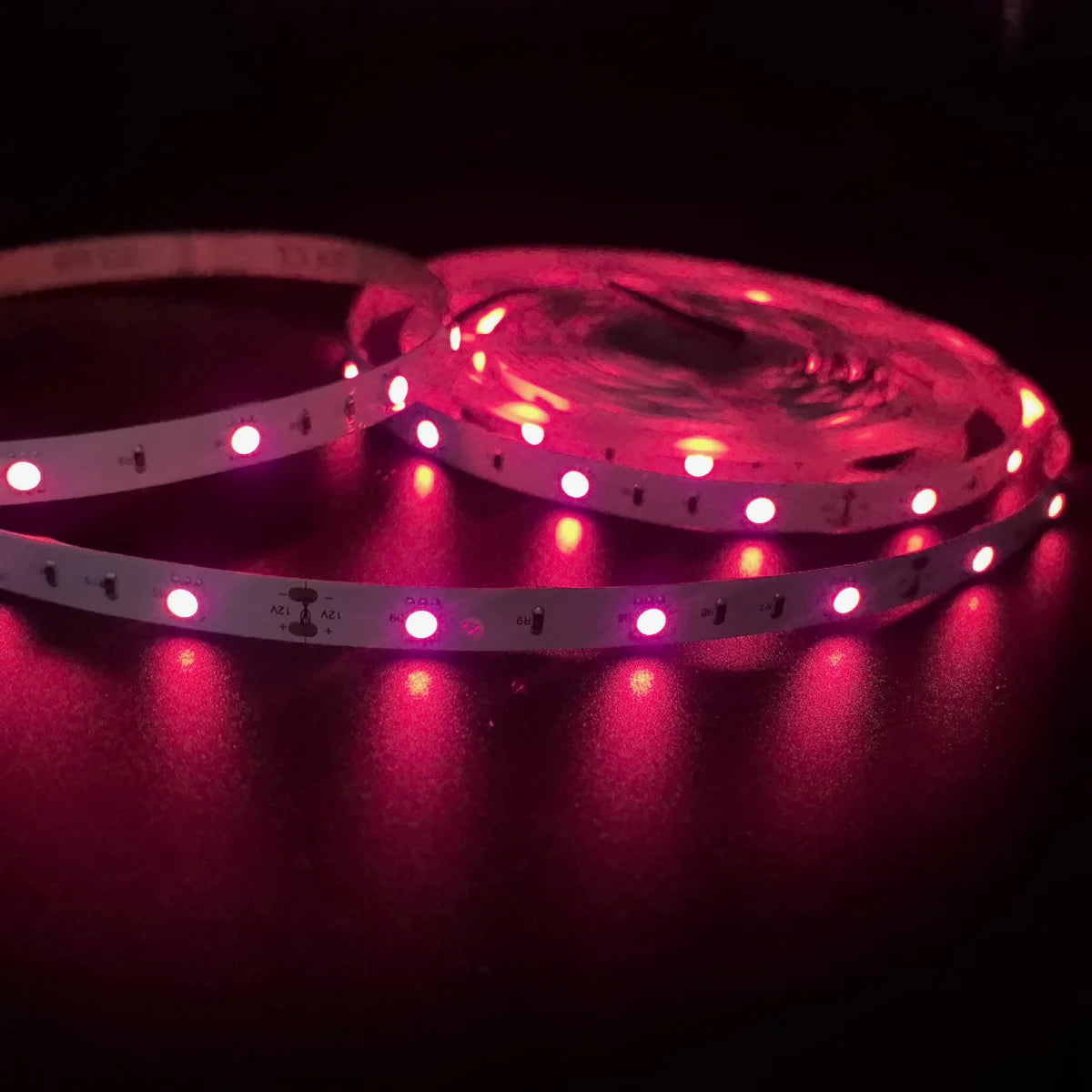 730–735nm SMD5050 DC12V Infrared LED Strip Light – High Power Far Red for Plants, 30/60/120 LEDs/m, 5M /10M, IP00/IP65