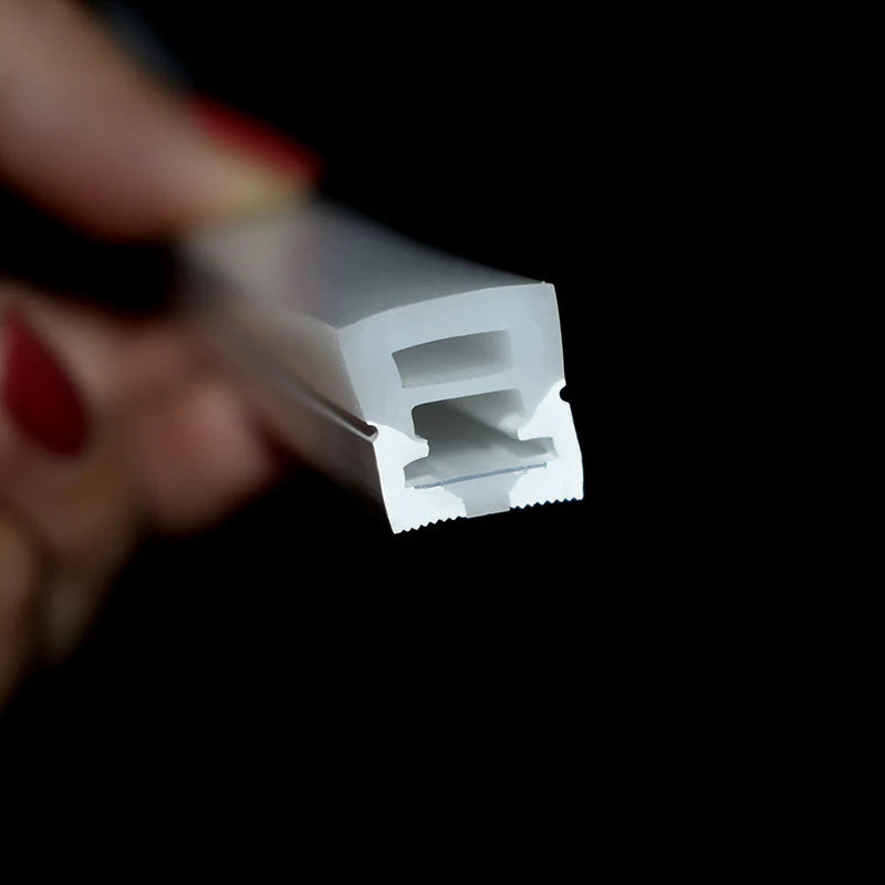 Neon Light Housing – S1220 Black Side Edge Lighting | 12x20mm Silicone LED Channel System | IP67 Waterproof | 10mm PCB Width | 50M/5M | Local Stock US/UK/DE