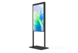 43" Double-Sided High Bright LCD Window Display, 2500nits Front + 700nits Back, Android 2+32G, Non-Touch, Cloud/APP/USB, Hanging/Floor Stand